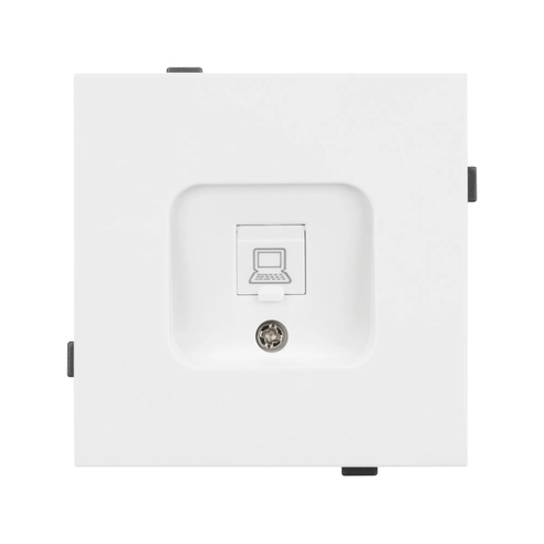 Механизм компьютерной розетки SCT-TENDO-MPC1-PL-WH (RJ-45, CAT6) (Arlight, -)