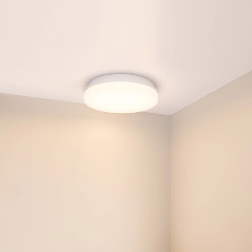 Светильник CL-BOUWER-R250-13W Day4000-MIX (WH, 110 deg, 230V, TRIAC) (Arlight, IP54 Пластик, 5 лет)