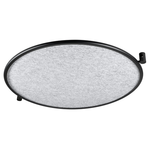 Светильник ART-APRIORI-ACOUSTIC-R1020-30W Day4000 (BK-GR, 160 deg, 48V) (Arlight, IP20 Металл, 3 года)