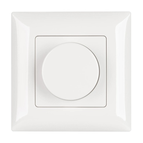 Панель SMART-P14-DIM-P-IN White (230V, 1.5A, 0/1-10V, Rotary, 2.4G) (Arlight, IP20 Пластик, 5 лет)