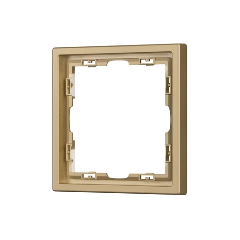 Рамка пластиковая FRM-NOBE-SFPL-1-GD (Arlight, -)