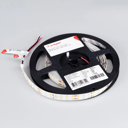 Лента светодиодная RT-A196-15mm 24V Day5000 CRI98 (20 W/m, IP20, 2835, 5m) (Arlight, 20 Вт/м, IP20)
