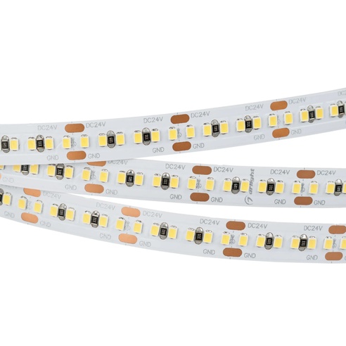 Лента светодиодная MICROLED-5000 24V White6000 8mm (2216, 300 LED/m, LUX) (Arlight, 8 Вт/м, IP20)
