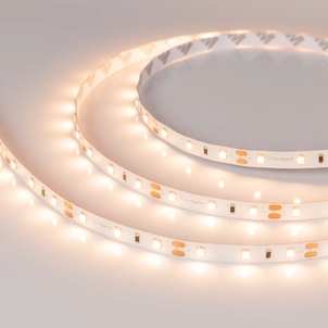 Лента светодиодная RT-A60-8mm 12V Warm3000 CRI98 (7.2 W/m, IP20, 2835, 5m) (Arlight, Открытый)
