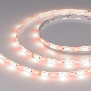 Лента светодиодная RTW-SE-B60-10mm 24V RGBW-White (14.4 W/m, IP65, 5060, 5m) (Arlight, Открытый)
