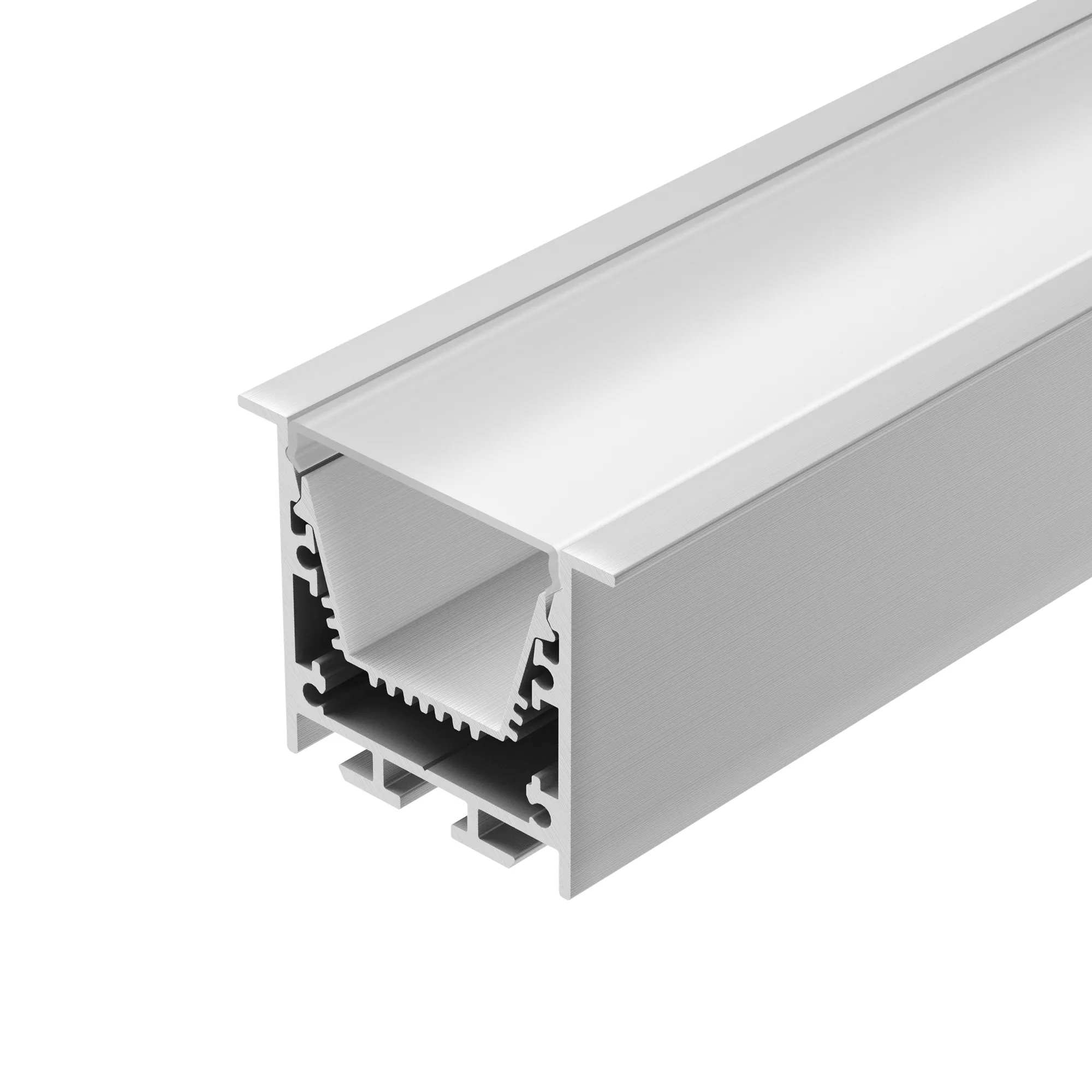 Профиль LINIA45-F-TRAY-3000 ANOD (Arlight, Алюминий) - изображение товара