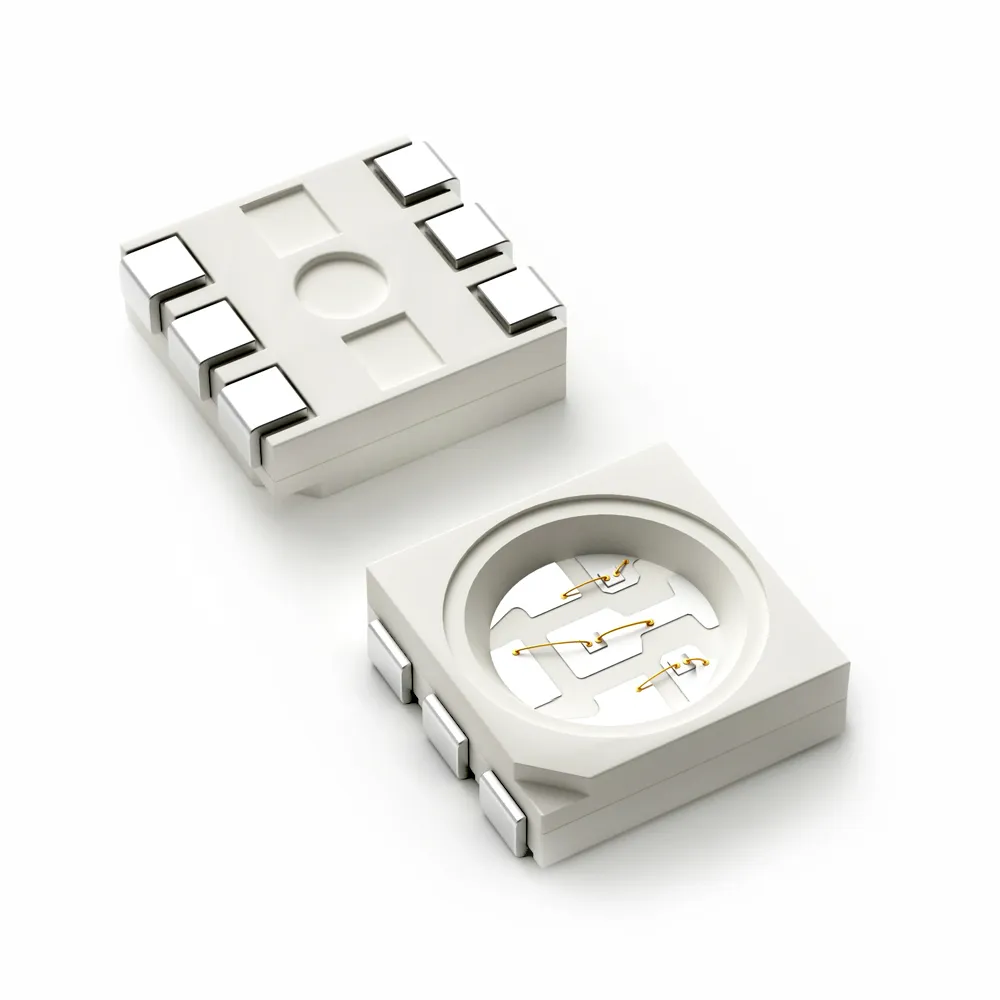 Светодиод ARL-5060PGC3 Green (U51G) (Arlight, SMD 5060 (PLCC6)) - изображение товара