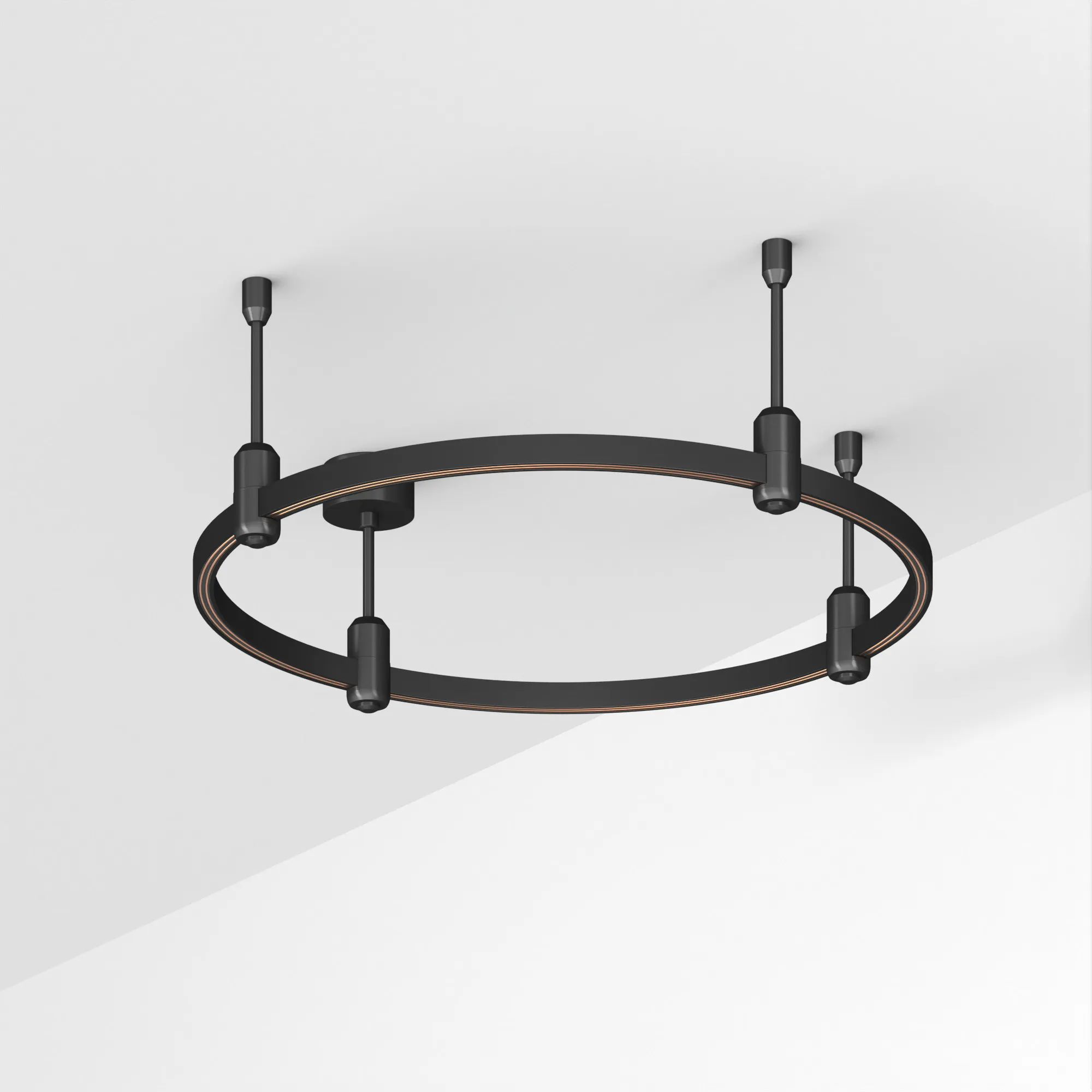 Трек ART-APRIORI-ROUND-ROD-200-R600 (BK) (Arlight, IP20 Металл, 3 года) - изображение товара