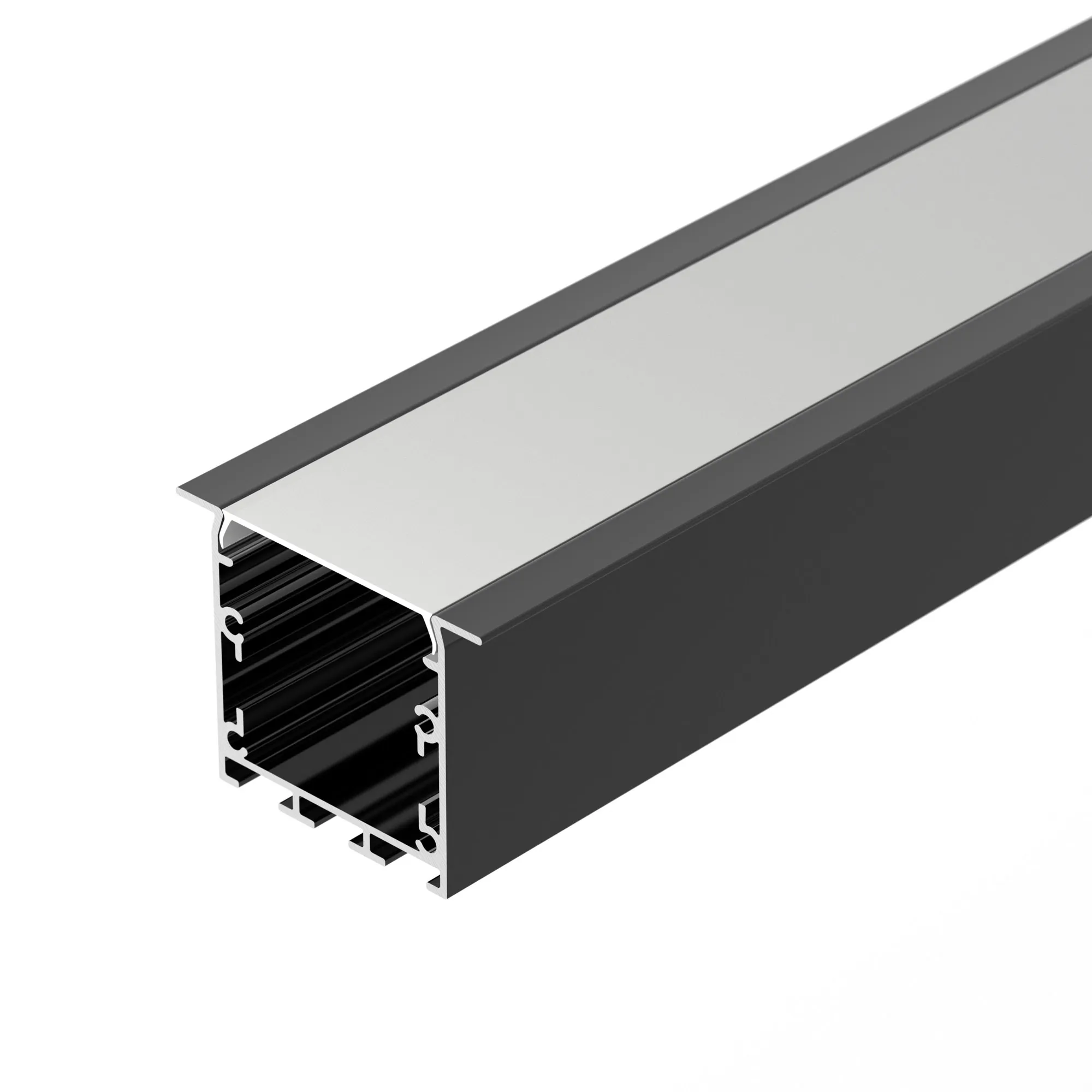 Профиль LINIA49-F-S-3000 BLACK (Arlight, Алюминий) - изображение товара