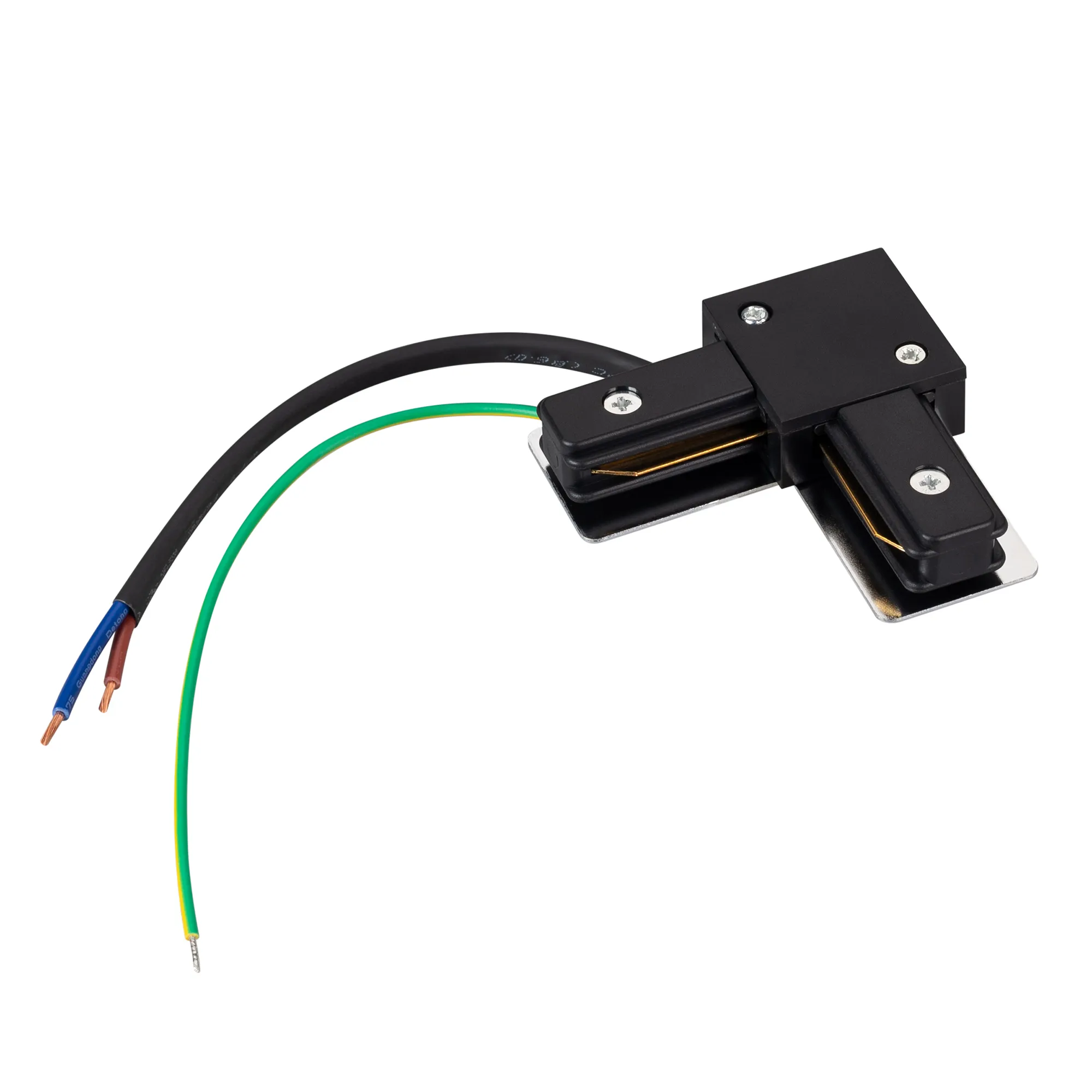 Коннектор угловой с питанием LGD-2TR-CON-L-POWER-BK (C) (Arlight, IP20 Пластик, 3 года) - изображение товара