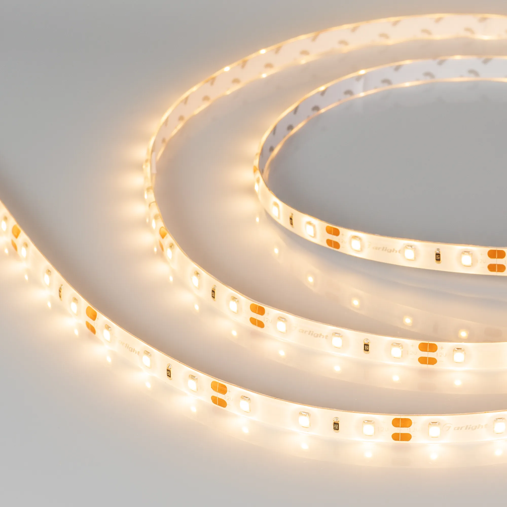 Лента светодиодная герметичная RTW-SE-A60-8mm 12V Warm3000 (7.2 W/m, IP65, 2835, 5m) (Arlight, -) - изображение товара