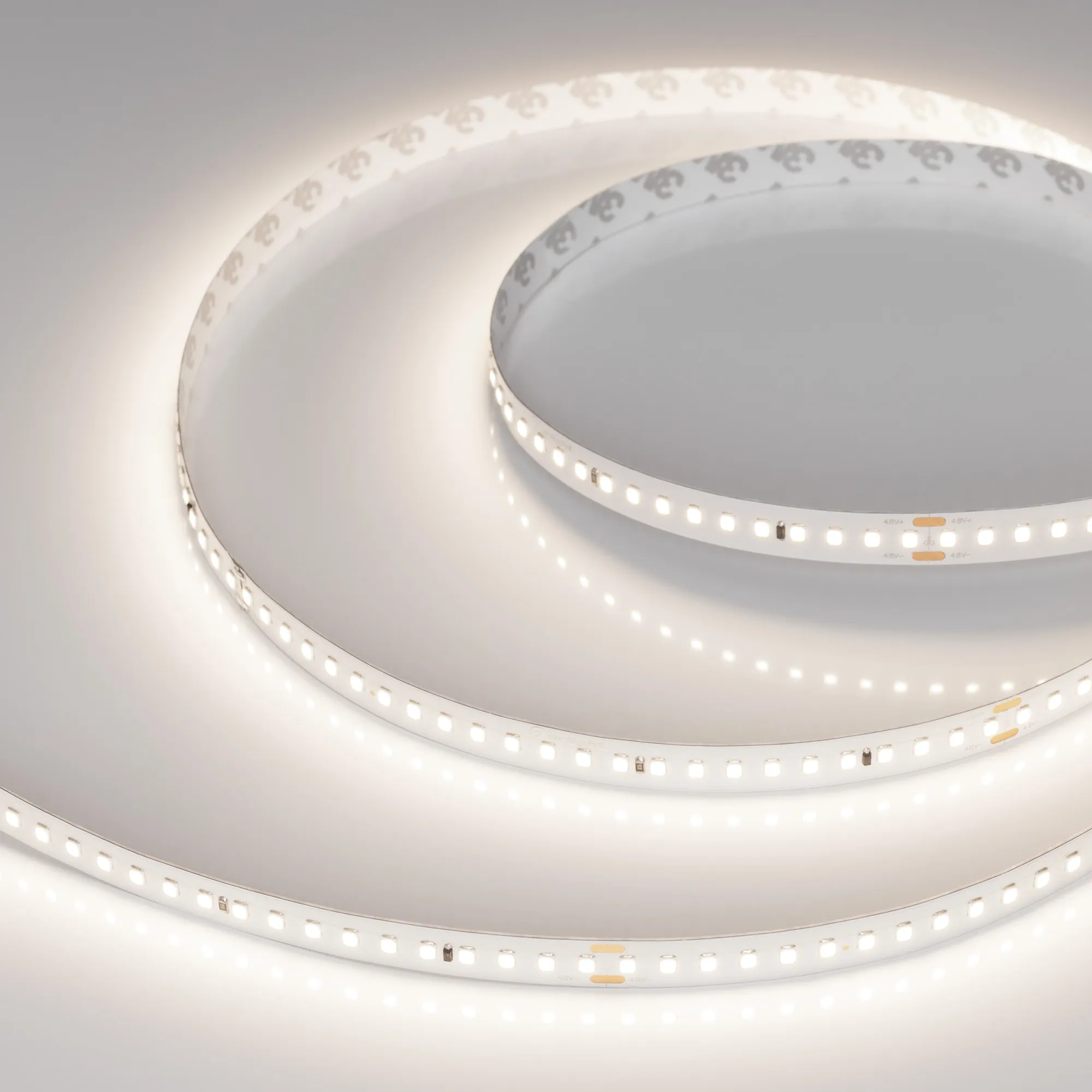 Лента светодиодная IC-A144-12mm 48V Day4000 (5.8 W/m, IP20, 2835, 50m) (Arlight, 5.8 Вт/м, IP20) - изображение товара