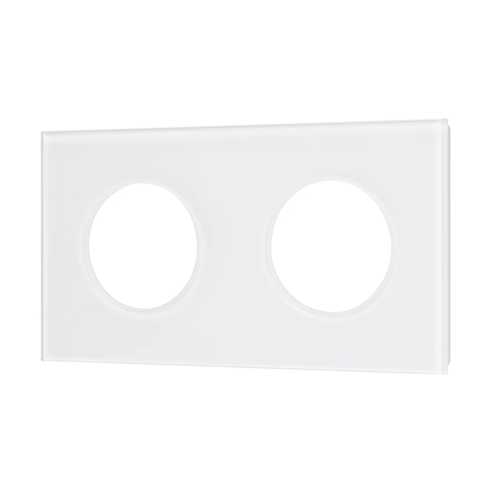 Рамка стеклянная FRM-GLARE-GC-2-WH (Arlight, -) - изображение товара