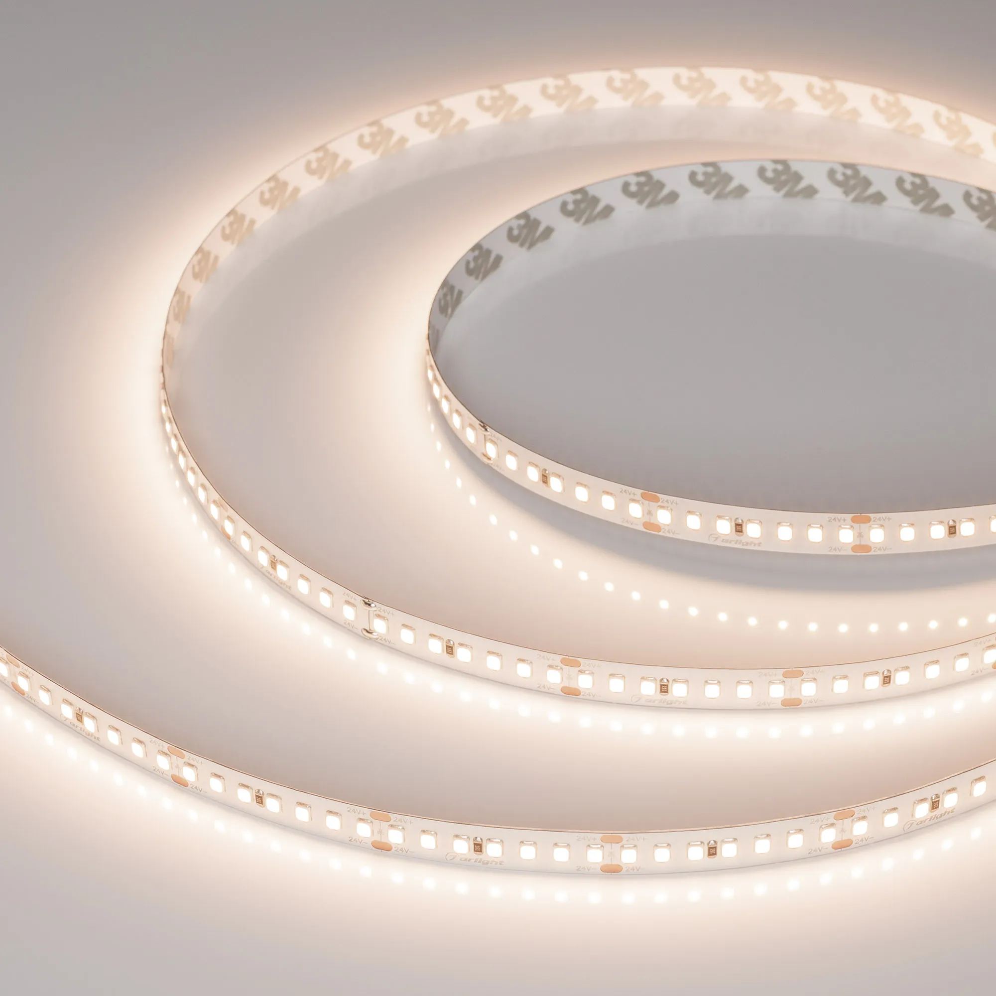 Лента светодиодная UL-A168-10mm 24V Warm3500 (17 W/m, IP20, 5m) (Arlight, 7 лет)