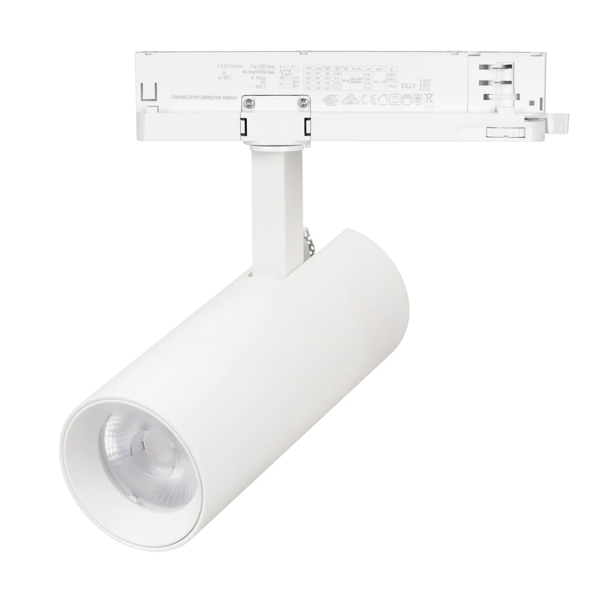 Светильник LGD-GERA-4TR-R55-10W Warm3000 (WH, 55 deg, 230V, TRIAC) (Arlight, IP20 Металл, 5 лет)